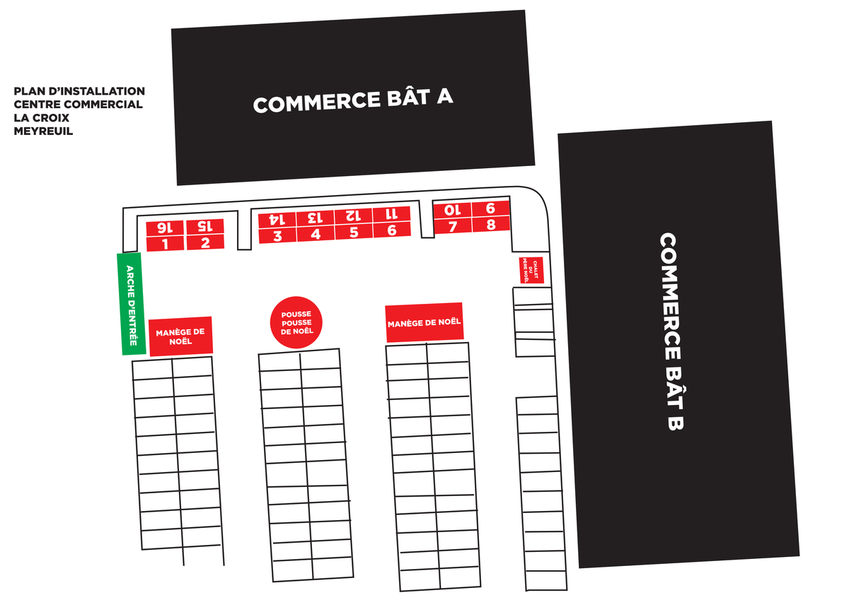 Plan Marché Meyreuil 