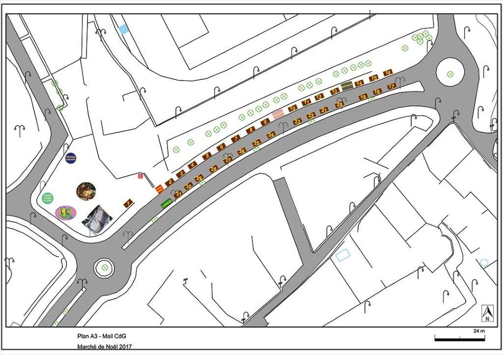 Plan Marché de Plan de Cuques 