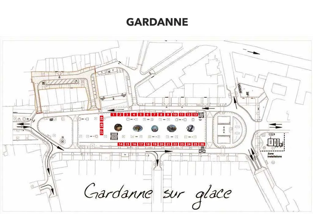 Plan Marché Gardanne 